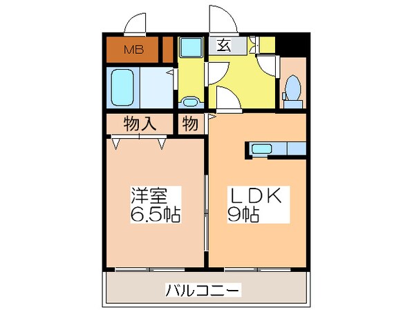 リヴェ－ル楠根の物件間取画像